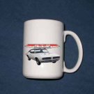 NEW  1968 Pontiac GTO 15 Oz mug!!   FREE SHIPPING!!