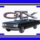 NEW 1967 Plymouth GTX License Plate!! FREE SHIPPING!!