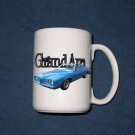 NEW 1973 Pontiac Grand AM 15 Oz mug!!   FREE SHIPPING!!