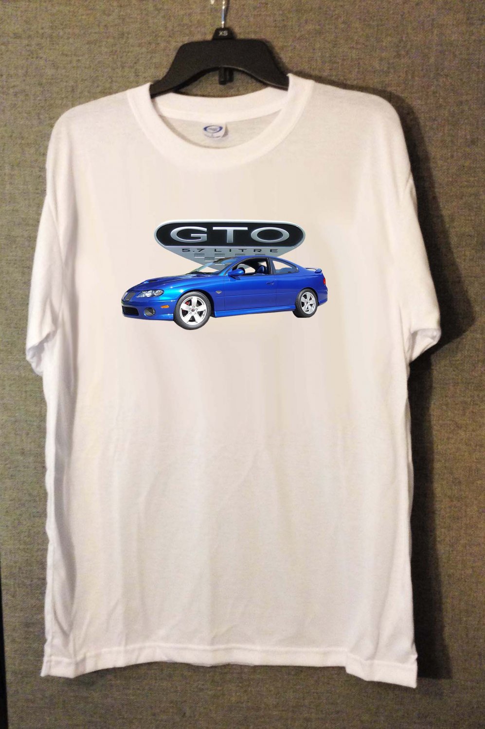 New 2005 Pontiac GTO white T-shirt