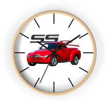 New 2004 Chevy SSR 10" Wall Clock, Free Shipping!
