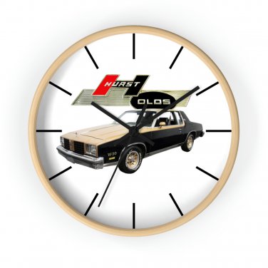 New 1979 Hurst Olds 442 10" Wall Clock, Free Shipping!