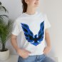 New Blue Pontiac Firebird Trans AM Logo T-shirt   Free Shipping