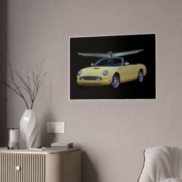 NEW 2002 Ford T-Bird Gloss Poster, 4 sizes available