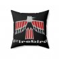 NEW First Generation Pontiac Firebird LOGO Spun Polyester Square Pillow, 3 sizes available