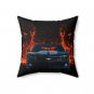 2012 45th Anniversary Chevy Camaro in our lava series Spun Polyester Square Pillow 3 sizes available