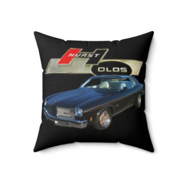 1975 Hurst Olds 442 Spun Polyester Square Pillow 3 sizes available