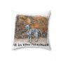 Dalmatian in our Fall Day Attitude Series Spun Polyester Square Pillow 3 sizes available