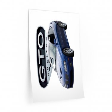 NEW 2006 Pontiac GTO Wall Decal