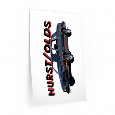 NEW 1983 Hurst Olds 442 Wall Decal