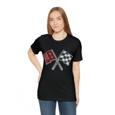 New Chevy Corvette Logo T-shirt   Free Shipping