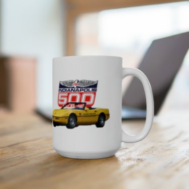 New 15 oz. 1986 Corvette Pace Car mug