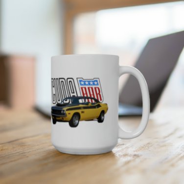 New 15 oz. 1970 AAR Cuda mug