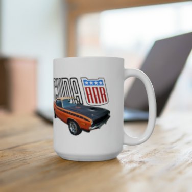New 15 oz. 1970 AAR Cuda mug