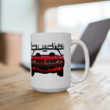 New 15 oz. 1971 Barracuda mug