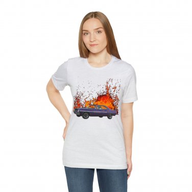 NEW 1970 GTX in our lava series T-shirt   Free Shipping