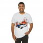 NEW 1970 AMC Rebel "The Machine" in our lava series T-shirt  Free Shipping