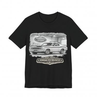 Its more than just a car! Slightly Distressed 1971 Dodge Demon Garage Series T-Shirt