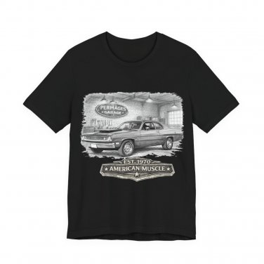 Its more than just a car! Slightly Distressed 1970 Plymouth Duster Garage Series T-Shirt
