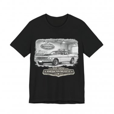 Its more than just a car! Slightly Distressed 1970 Dodge Demon Garage Series T-Shirt