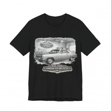 Its more than just a car! Slightly Distressed 1966 Chevy Nova SS Garage Series T-Shirt