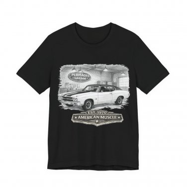 Its more than just a car! Slightly Distressed 1970 Chevy Chevelle SS Garage Series T-Shirt