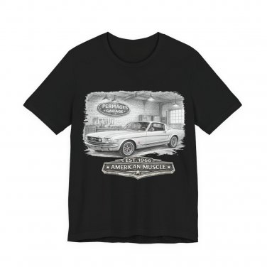 Its more than just a car! Slightly Distressed 1966 Ford Mustang Garage Series T-Shirt