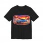 High-Octane Classic Drag Racing with Distressed 1971  Road Runner` in our Nitro Series T-Shirt