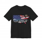 Horsepower with a hometown! Slightly Distressed 1958 Chevy Corvette` in ou US Steel Series T-Shirt