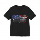 Horsepower with a hometown! Slightly Distressed 2012 45th Chevy Camaro in ou US Steel Series T-Shirt