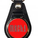 NEW Red Mustang Mach 1 logo keychains FREE SHIPPING!! NEW Red Mustang Mach 1 logo keychains FREE SHIPPING!!