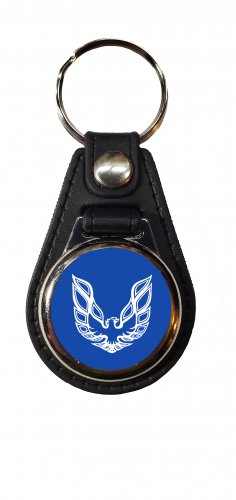 NEW Blue Pontiac 2nd Gen Firebird logo keychains FREE SHIPPING!!