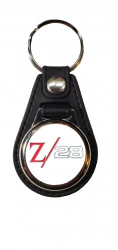 NEW White Chevy Camaro Z28 logo keychains FREE SHIPPING!!