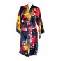 Sirisha Women's Asian Nouveau Satin Silk Robe - 18, XL