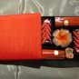 Incense & Candle in Silk, Small, Red Rose/Rose