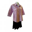 Sirisha Women's Silk Blouse, Lavender, XXL