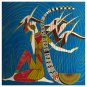 Vietnamese Modern Lacquer Painting, 8 x 8, 028