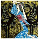 Vietnamese Modern Lacquer Painting, 8 x 8, 072