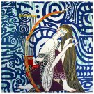 Vietnamese Modern Lacquer Painting, 12 x 12, 090