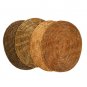 Rattan Placemat/Hotpad, Oval, 8 3/4"" x 11"", Honey Oak