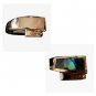 Pearlshell/Sterling Doublewrap Ring, Pearl, 7