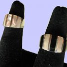 Sterling Silver/Pearlshell Wedge Ring, Pearlshell/Silver, 7
