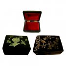 Lacquer/Seashell Jewelry Box - Small, Butterflies