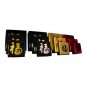 Lacquerware Box Set, Chinese Fu, Black on Silver