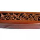 Lacquered Hardwood Chopsticks Box, Birds/Floral