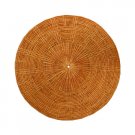 Rattan Placemat/Hotpad, Circular 14"", Natural Finish