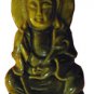 Kwan Yin Tiger Eye Pendant