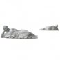 White Marble Reclining Buddha - 17inch