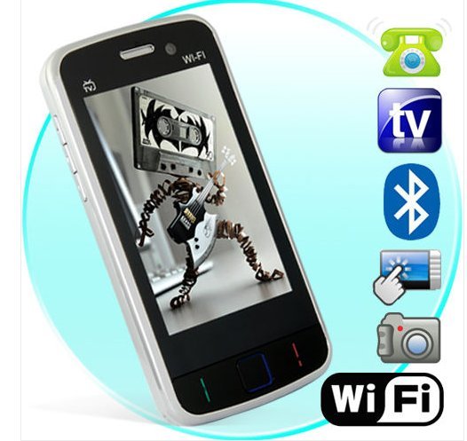 Odyssey - WiFi Quadband Dual-SIM Cellphone w/ 3 Inch Touchscreen New