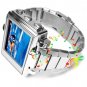 Ultimate Style 8GB Steel MP4 Player Watch - 1.8 Inch Screen New
